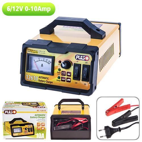 Зарядне устр-во PULSO BC-12610 6-12V/0-10A/10-120AHR/LED-Ампер./Імпульсне (BC-12610) BC-12610 фото
