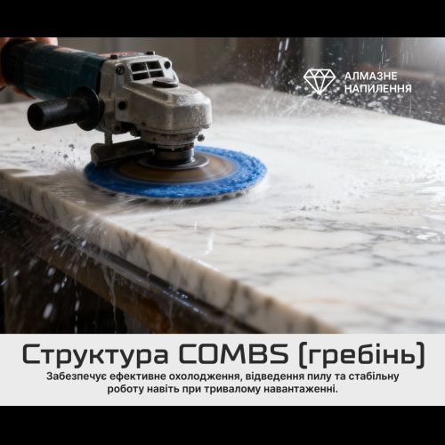 Alloid Pro. Круг алмазный шлифовальный на липучке HEXAGON 100 мм, зерно 1000 DD-63391 фото