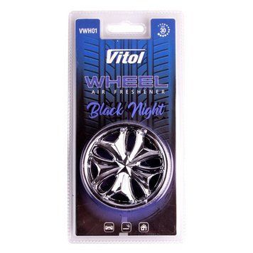 Освіжувач повітря Vitol Wheel підвісний Black Night VWH01 фото