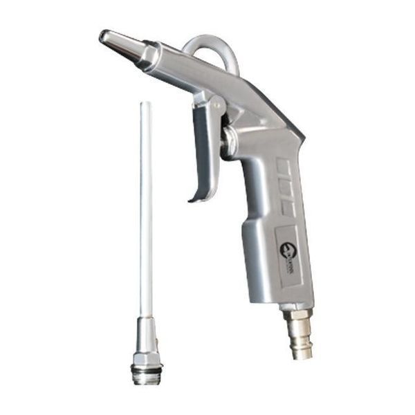 Пістолет продувний короткий із додатковим наконечником 120 мм INTERTOOL PT-0804 PT-0804 фото