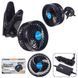Вентилятор HX-T701E 4.5" 12V 4W + клипса плавная регул-ка скорости (HX-T701E) HX-T701E фото 5