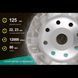 Alloid Pro. Диск алмазный шлифовальный Advanced Segment 125мм DG-3125AS фото 3
