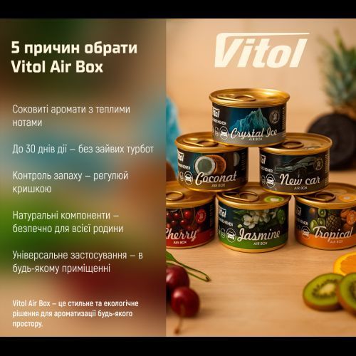Освежитель воздуха Vitol Air Box Cherry VAB01 фото
