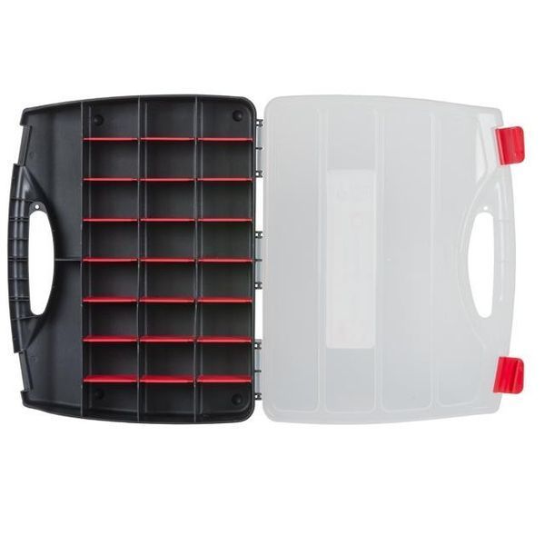 Органайзер пластиковий, 19" 480x380x80 мм INTERTOOL BX-4003 BX-4003 фото