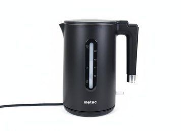 Электрочайник HHB8719S 1.7л. 1800Вт, корпус пластик, черный, двойные стенки Metec 700039 700039 фото