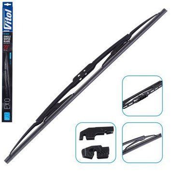 Щетка стеклоочистителя каркасная VITOL EXO 20" (500 мм) (VK-20500) VK-20500 фото