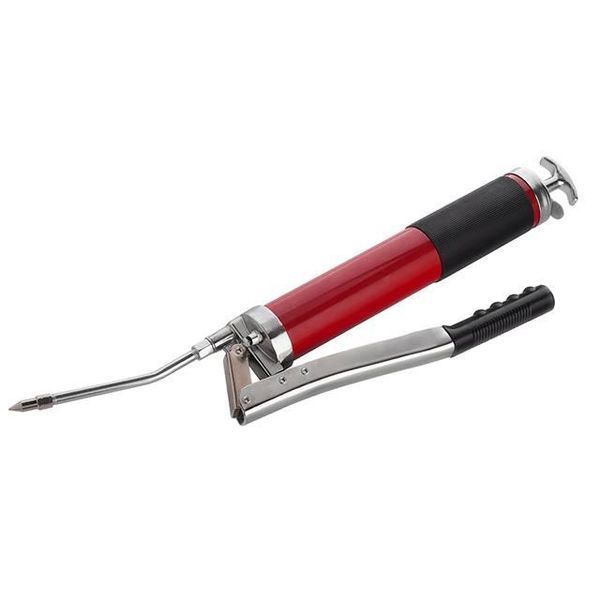Шприц для змащення двоплунжерний 600 см3 з гнучким шлангом INTERTOOL HT-0060 HT-0060 фото