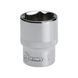 Головка шестигранна 1/2", 23 мм*38 мм, Cr-V INTERTOOL ET-0023 ET-0023 фото 3