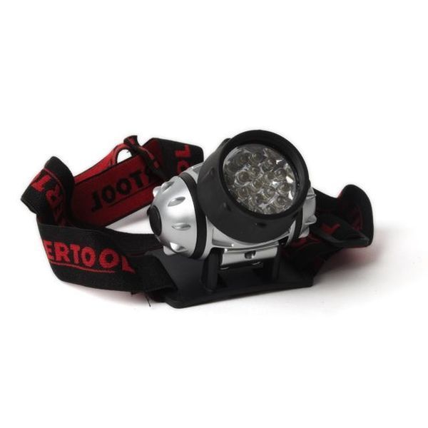 Фонарь налобный светодиодный, четыре режима работы, 19 LED, батарейки 3 ААА. INTERTOOL LB-0301 LB-0301 фото