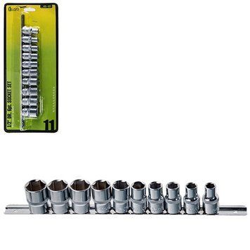 Alloid. Набор головок 1/2" на планке, 10,11,12,13,14,17,19,21,22,24 mm. 11 предм.(НГП-4011) (НГП-401 НГП-4011 фото