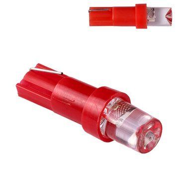 Лампа PULSO/габаритная/LED T5/1SMD-3030/12v/0.5w/3lm Red (LP-120318) LP-120318 фото