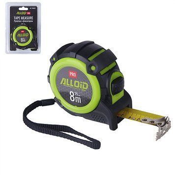 Alloid Pro. Рулетка з автостопом 8 м/25 мм, MT-740825 MT-740825 фото