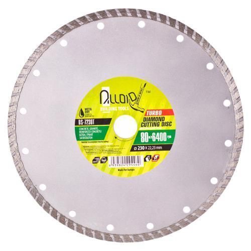 Alloid. Диск алмазний відрізний Turbo 230 мм (DS-7230T) DS-7230T фото