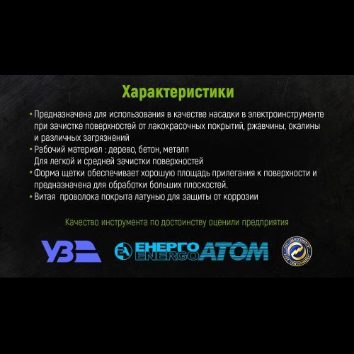 Alloid. Щітка конусна "витий дріт" 100 мм, М14х2 (WB-30100) WB-30100 фото
