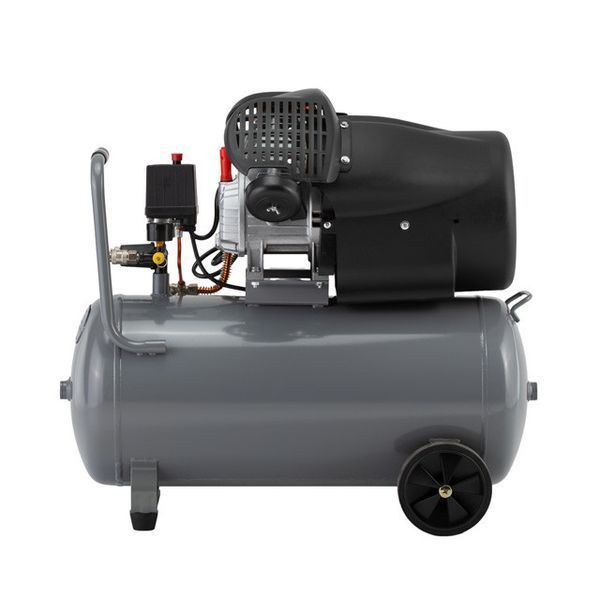 Компресор 50 л, 2.23 кВт, 220 В, 10 атм, 354 л/хв, 2 циліндри INTERTOOL PT-0004 PT-0004 фото