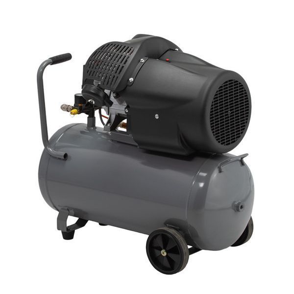 Компресор 50 л, 2.23 кВт, 220 В, 10 атм, 354 л/хв, 2 циліндри INTERTOOL PT-0004 PT-0004 фото