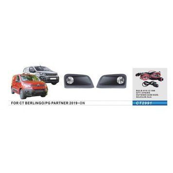 Фари дод.модель Citroen Berlingo/PG Partner 2019-/CT-2991/H16-12V19W/ел. дріт (CT-2991) CT-2991 фото