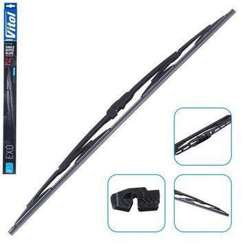 Щетка стеклоочистителя каркасная VITOL EXO 24" (600 мм) (VK-24600) VK-24600 фото