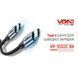 Кабель VOIN Type C &mdash; Type C 5 А/20V, QC4.0/PD 2 m, black (швидке заряджання/передавання даних) (VP-3502C BK) VP-3502C BK фото 2