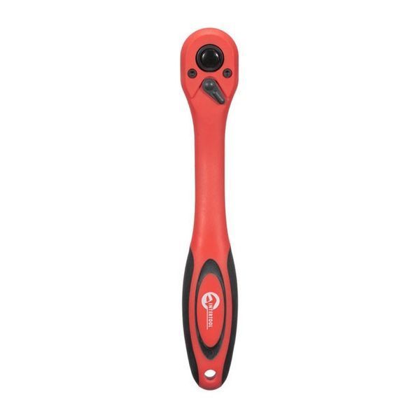 Рукоятка с храповым механизмом на 72 зуба 1/2" изогнутая Cr-v (Professional) INTERTOOL HT-2109 HT-2109 фото