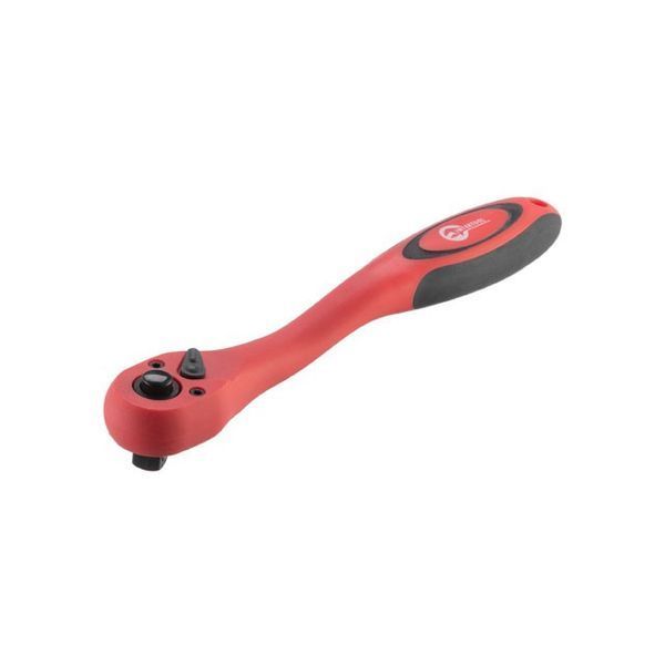 Рукоятка с храповым механизмом на 72 зуба 1/2" изогнутая Cr-v (Professional) INTERTOOL HT-2109 HT-2109 фото