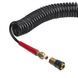 Шланг BLACK M-Flex 5.5х8мм, 15м спиральный полиуретановый c поворотным шарниром STORM&nbsp;INTERTOOL&nbsp;PT-1791 PT-1791 фото 4