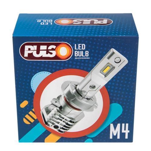 Лампи PULSO M4/H7/LED-chips CREE/9-32v/2x25w/4500Lm/6000K (M4-H7) M4-H7 фото