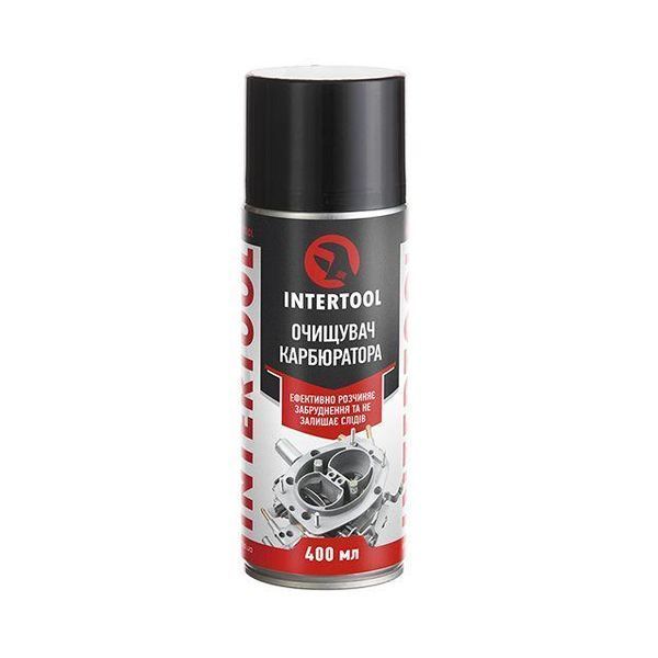 Очиститель карбюратора, аэрозоль 400 мл INTERTOOL FS-0084 FS-0084 фото