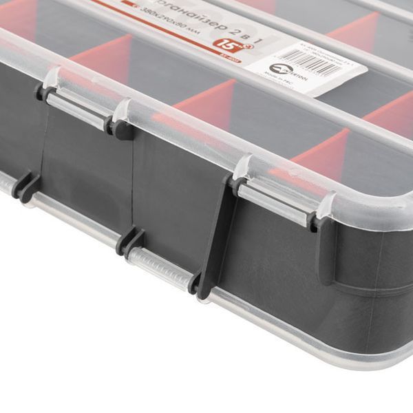 Органайзер 15", 2 в 1, 380*290*80мм INTERTOOL BX-4005 BX-4005 фото