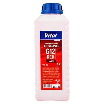 Антифриз VITOL G12 Red 1 л VTA-123 фото