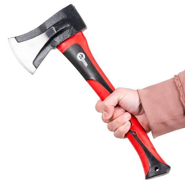Колун кований 1000 г, ручка з фібергласу INTERTOOL HT-0274 HT-0274 фото