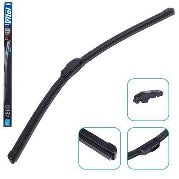 Щітка склоочисника безкаркасна VITOL AERO 26" (650 мм) (VB-26650) VB-26650 фото