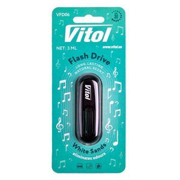 Освежитель воздуха Vitol Flash Drive на обдув White Sands VFD06 фото
