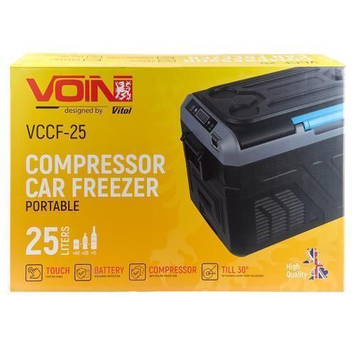 Холодильник компресорний 25 л. DC/AC 12/24/220V VCCF-25 VITOL VOIN VCCF-25 фото