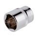 Головка шестигранна 3/8", 18мм, Cr-V. STORM ET-0418 фото 1