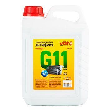 Антифриз VOIN G11 Green 4 л VA-1145 фото