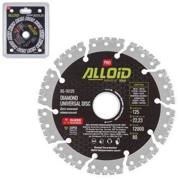 Alloid Pro. Диск алмазный универсальный 125мм DS-16125 фото