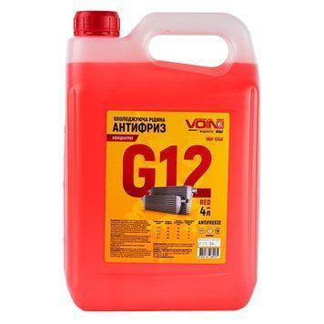 Антифриз VOIN G12 концентрат Red 4 л VAK-1246 фото