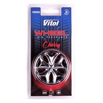 Освежитель воздуха Vitol Wheel подвесной Cherry VWH02 фото