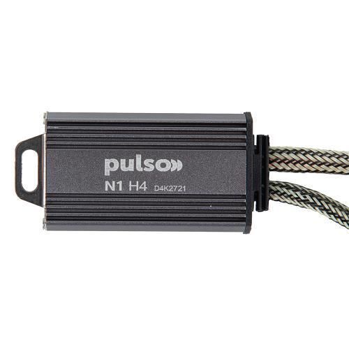 Лампы PULSO N1-H4-H/L/LED-chips OEM PHILIPS Flip chip/9-16V/2*70W/8500Lm/6500K (N1-H4) N1-H4 фото