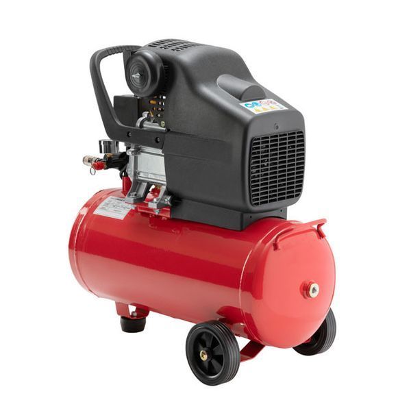 Компресор 24 л, 1.2 кВт, 220 В, 8 атм, 205 л/хв INTERTOOL PT-0020 PT-0020 фото