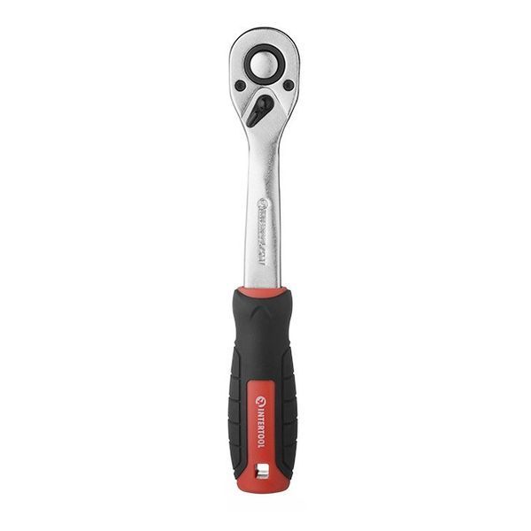 Ручка з храповим механізмом на 72 зуби 1/2", Cr-V STORM INTERTOOL ET-8003 ET-8003 фото