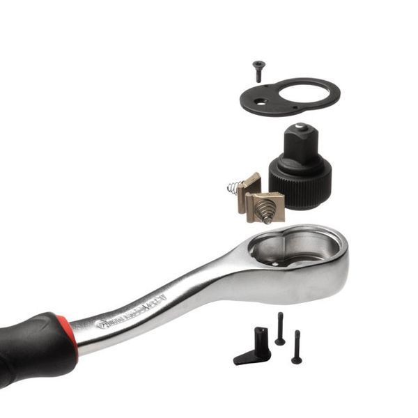 Ручка з храповим механізмом на 72 зуби 1/2", Cr-V STORM INTERTOOL ET-8003 ET-8003 фото
