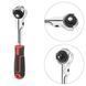 Рукоятка с храповым механизмом поворотная, 72 зуба 3/8", Cr-V STORM INTERTOOL ET-8008 ET-8008 фото 8