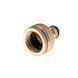 Адаптер латунный на коннектор 1/2" с внутренней резьбой 3/4" и 1" STORM INTERTOOL GE-1211 GE-1211 фото 2