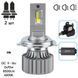 Лампы PULSO N1-H4-H/L/LED-chips OEM PHILIPS Flip chip/9-16V/2*70W/8500Lm/6500K (N1-H4) N1-H4 фото 1