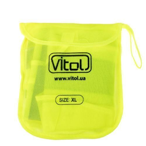 Жилет безпеки світловідбивний (yellow) 116 Y XL (ЖБ003) ЖБ003 фото
