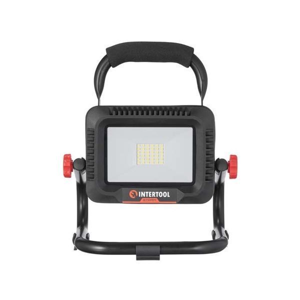 Ліхтар акумуляторний 20 В, LED, 20 Вт, 900/2000 лм, 120', 6000 K, без ЗП і АКБ INTERTOOL WT-0349 WT-0349 фото