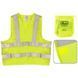 Жилет безпеки світловідбивний (yellow) 116 Y XL (ЖБ003) ЖБ003 фото 4