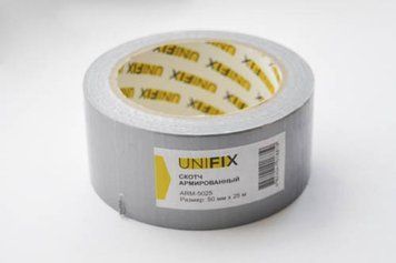 Лента клейкая армированная серая 50мм*25м UNIFIX ARM-5025 ARM-5025 фото